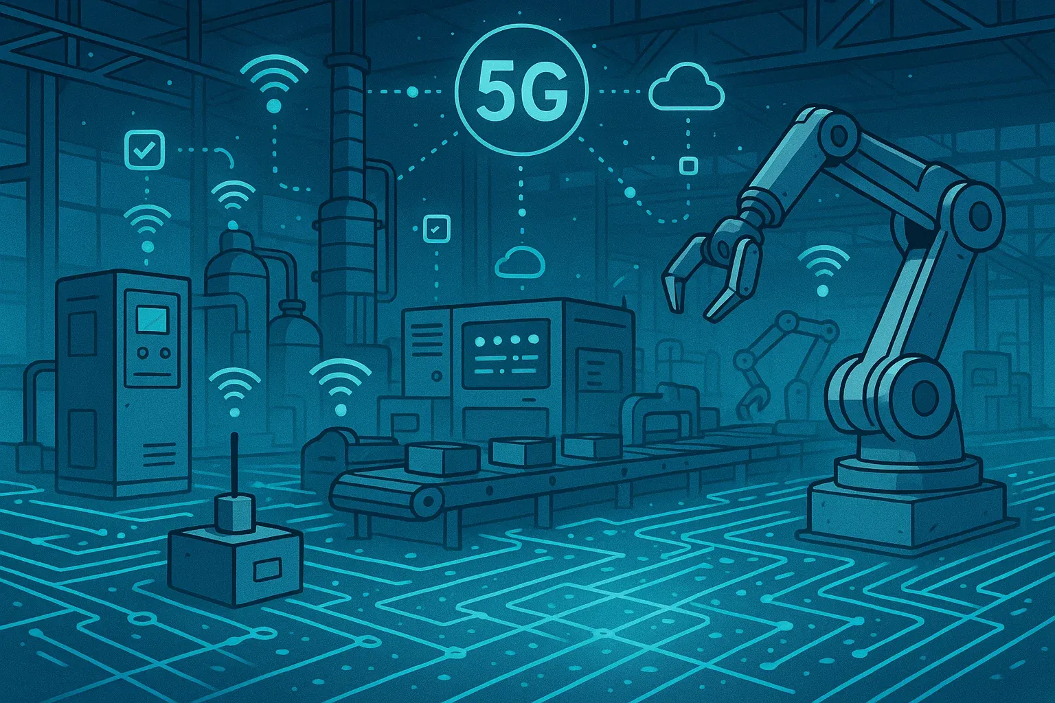5G Private Network for Industry 4.0 Transformation