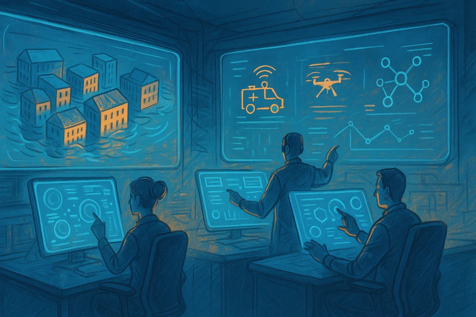 5G Private Network for Emergency Response with Digital Twin Integration